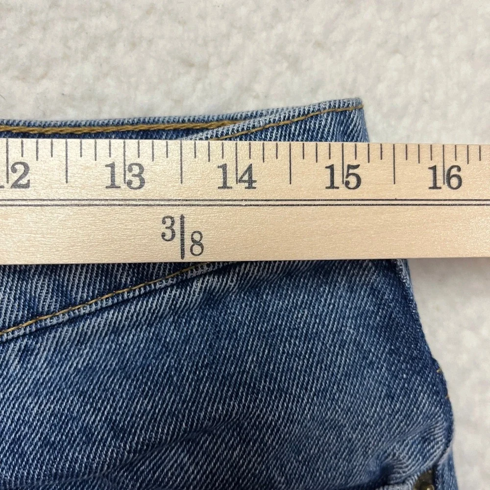 RK‎ Brand Jeans Mens 32x29 Blue RK5POC Straight Leg 100% Cotton Denim Workwear